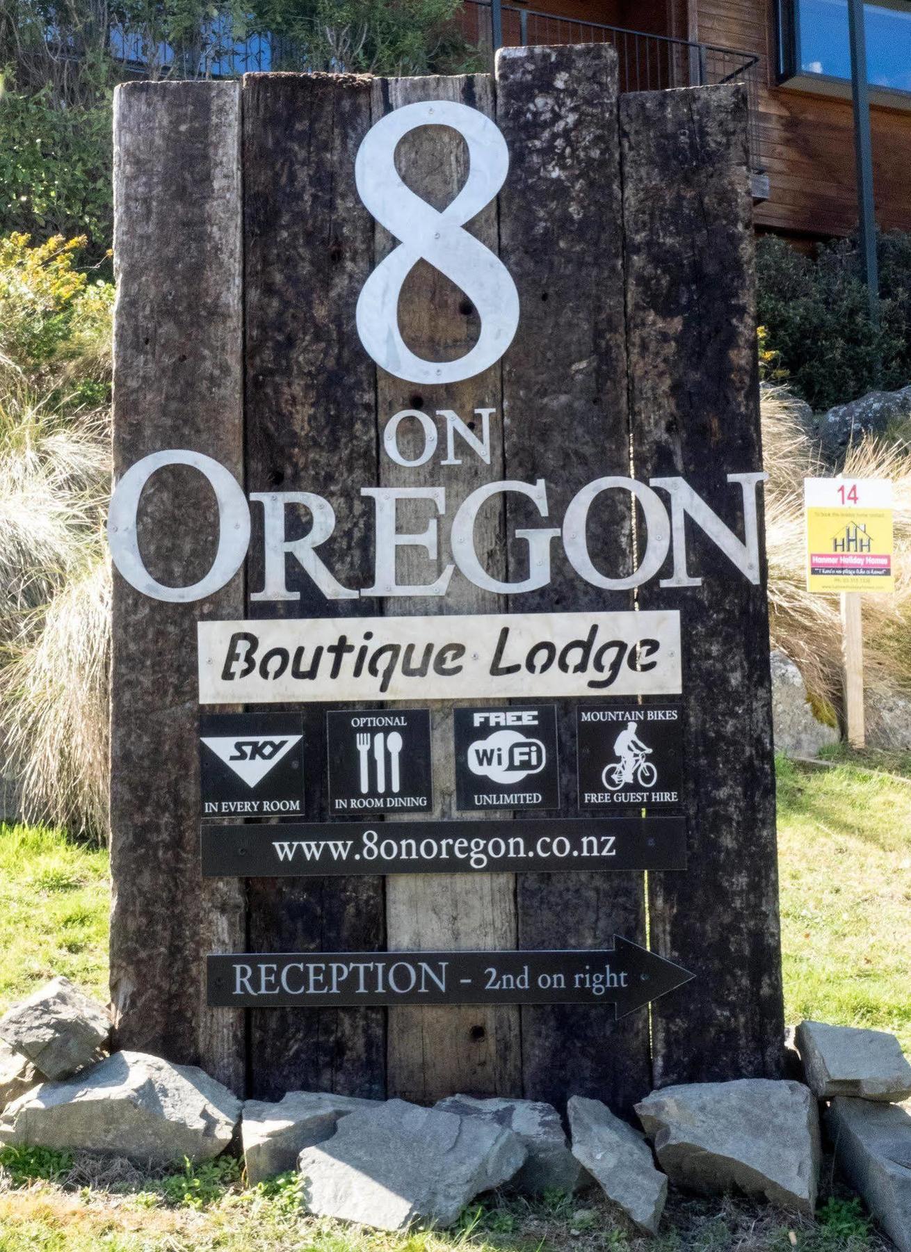 8 On Oregon Boutique Lodge Hanmer Springs Eksteriør bilde